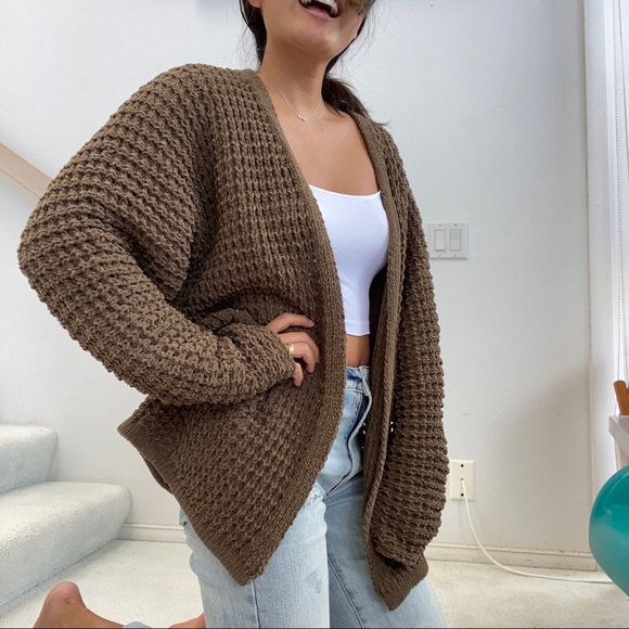 Green knit sweater L.A. hearts - Picture 3 of 4